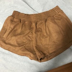 All Suede Abercrombie shorts